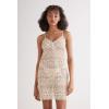 Woman’s Italian Riviera Lace Nightgown(Ivory – Creamy Beige)