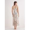 Woman’s Italian Riviera Long Silk Nightgown
