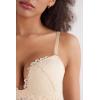 Woman’s Italian Riviera Monica Bustier(Ivory – Creamy Beige)