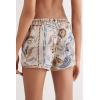 Woman’s Italian Riviera Silk Shorts(Multicolor – Stampa La Riviera)