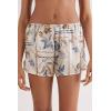 Woman’s Italian Riviera Silk Shorts(Multicolor – Stampa La Riviera)