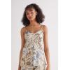 Woman’s Italian Riviera Silk Top(Multicolor – Stampa La Riviera)