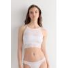 Woman’s Lace Bra Top(White – White)