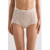 Woman’s Lace High Waist Hipster(Natural – Avorio Crema)