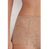 Woman’s Lace High Waist Hipster(Natural – Honey Soft Beige)