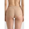 Woman’s Lace High Waist Hipster(Natural – Honey Soft Beige)