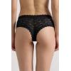 Woman’s Lace Hipster Brazilian(Black – Black)