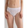 Woman’s Lace Hipster Brazilian(White – White)