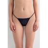 Woman’s Lace String Thong(Blue – Intense Blue)