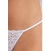 Woman’s Lace String Thong(White – White)