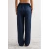 Woman’s Linen Cloth Pants(Blue – Sailor Blue)
