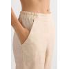 Woman’s Linen Cloth Pants(Natural – Beige Rope)