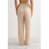 Woman’s Linen Cloth Pants(Natural – Beige Rope)