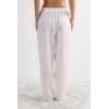 Woman’s Linen Cloth Pants(White – White)