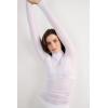 Woman’s Modal Cashmere Ultralight High-Neck Top(White – White)