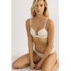 Woman’s Monica Push-up Bra in Ultralight Microfiber(Natural – Avorio Crema)