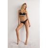 Woman’s Multi-Functional Anna Balconette Bra in Ultralight Microfiber(Black – Black)