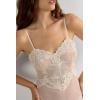Woman’s Pretty Flowers Babydoll(Natural – Avorio Crema)