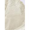 Woman’s Pretty Flowers Bandeau Bra(Ivory – Powder White)