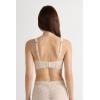 Woman’s Pretty Flowers Daniela Balconette Bra(Natural – Avorio Crema)