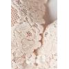 Woman’s Pretty Flowers Elena Balconette Bra(Natural – Avorio Crema)
