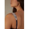Woman’s Pretty Flowers Giorgia Balconette Bra(Blue – Deep Blue/Vanilla)