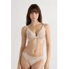 Woman’s Pretty Flowers Giorgia Balconette Bra(Natural – Avorio Crema)