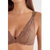 Woman’s Pretty Flowers Giorgia Balconette Bra(Natural – Caramel Dark Beige)