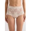 Woman’s Pretty Flowers Hipster Brazilian(Natural – Avorio Crema)