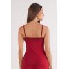 Woman’s Pretty Flowers Modal Top(Red – Sealing Wax Red)
