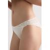 Woman’s Pretty Flowers Panties(Ivory – Powder White)