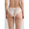Woman’s Pretty Flowers Panties(Ivory – Powder White)