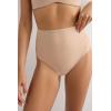 Woman’s Raw-Cut Microfiber French Knickers(Natural – Honey Soft Beige)