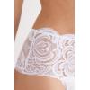 Woman’s Scent of Summer High Waist Hipster Brazilian(White – White)
