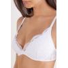 Woman’s Scent of Summer Padded Bra(White – White)