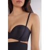 Woman’s Shaping Slip in Seamless Microfiber(Black – Black)