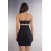 Woman’s Shaping Slip in Seamless Microfiber(Black – Black)
