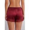 Woman’s She is a Classic Silk and Lace Shorts