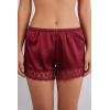 Woman’s She is a Classic Silk and Lace Shorts