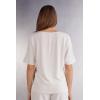 Woman’s Short Sleeve Silk and Modal Top