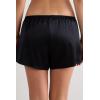 Woman’s Silk Shorts(Black – Black)
