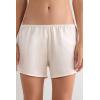 Woman’s Silk Shorts(Ivory – Powder White)