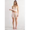 Woman’s Silk Shorts(Natural – Avorio Crema)