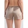 Woman’s Silk Shorts(Natural – Powder Beige)