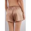 Woman’s Silk Shorts(Natural – Satin Pink)