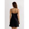 Woman’s Silk Slip(Black – Black)