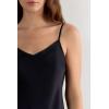 Woman’s Silk Slip(Black – Black)