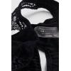 Woman’s Silk and Lace G-String(Black – Black)