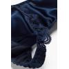 Woman’s Silk and Lace G-String(Blue – Intense Blue)