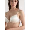 Woman’s Simona Super Push-up Bra in Silk(Ivory – Powder White)